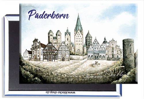 Photo-Magnet PADERBORN 1727