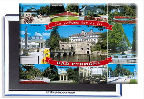 Photo-Magnet Bad PYRMONT 1833