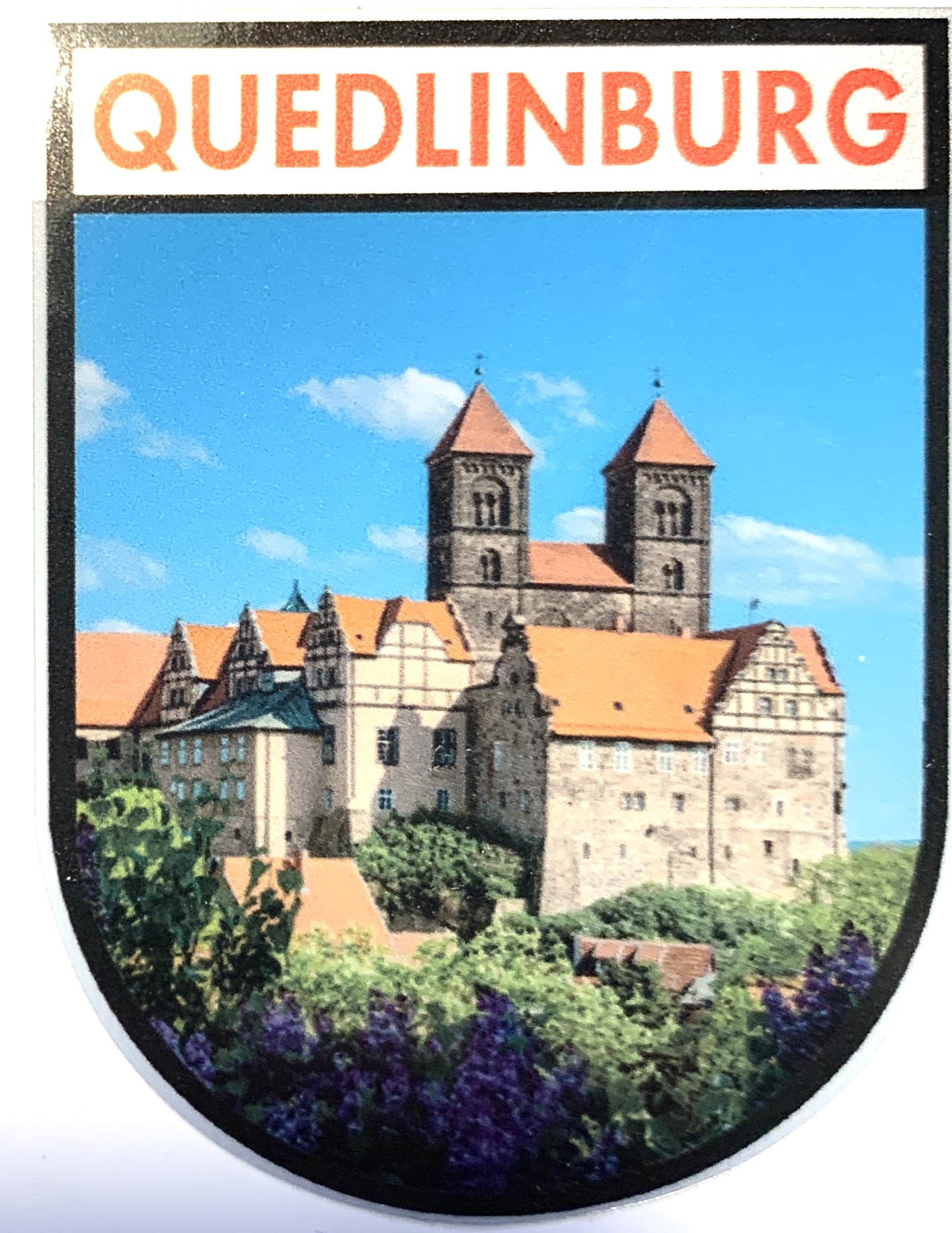 Aufkleber Quedlinburg 1955