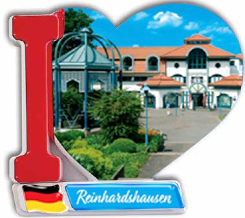 Herz Magnet REINHARDSHAUSEN 2012