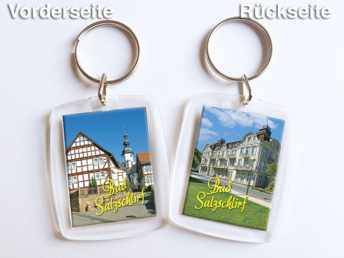 Acryl-Schlüsselanhänger Bad Salzschlirf 2350