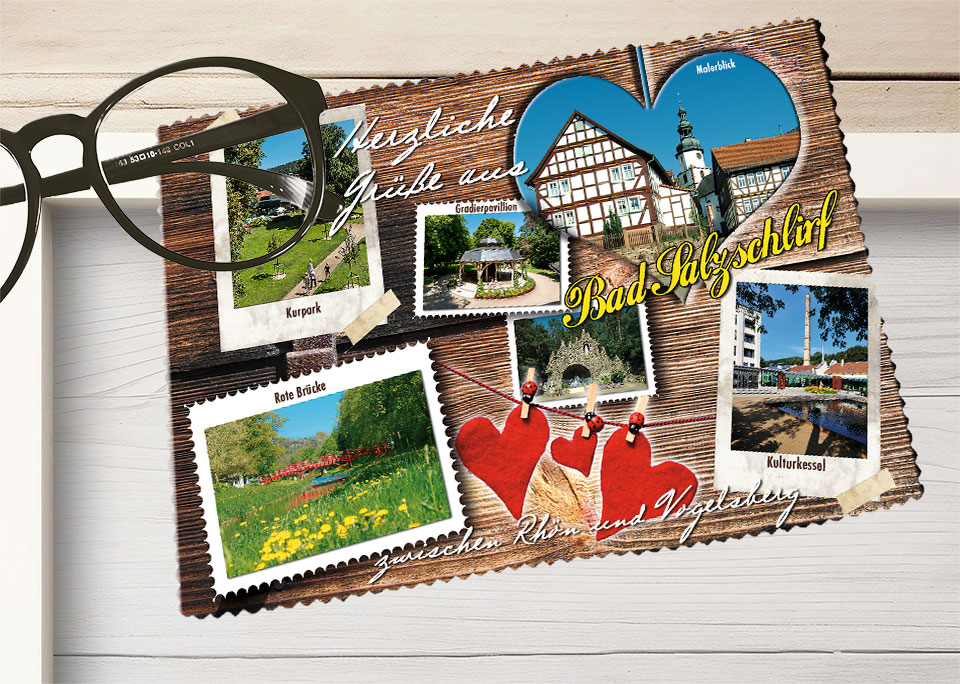 Brillenputztuch Bad Salzschlirf 2373