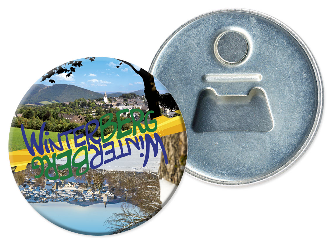 Flaschenöffner-Magnet WINTERBERG 519