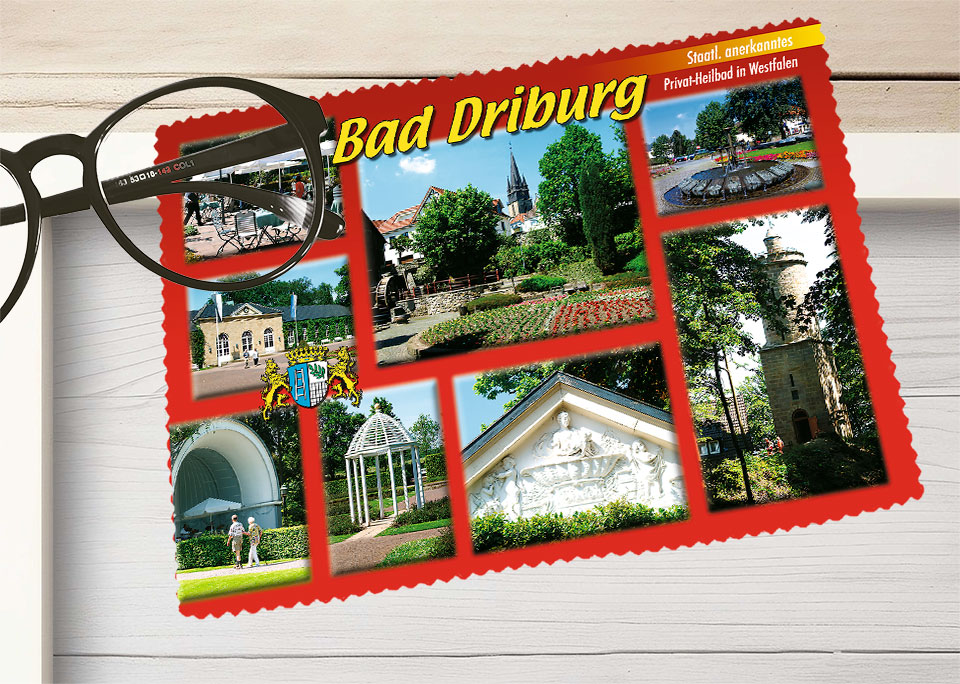 Brillenputztuch Bad Driburg 572 Brillenputztuch Bad Driburg 572