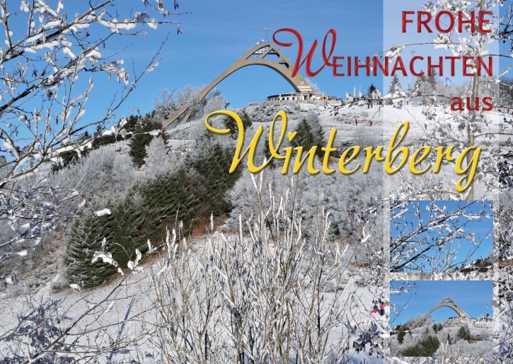 Weihnachtspostkarte Winterberg 59955-01