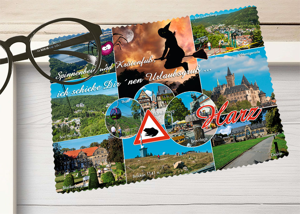 Brillenputztuch Harz-Allgemein 8003 Brillenputztuch Harz-Allgemein 8003