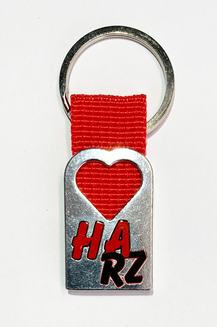Herz-Schlüsselanhänger HARZ 858