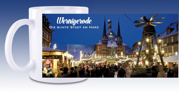 Keramik-Tasse Wernigerode 05