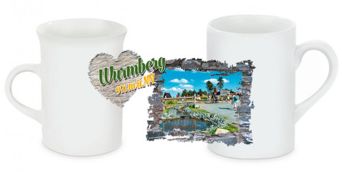 Schlanke Keramiktasse BRAUNLAGE 07