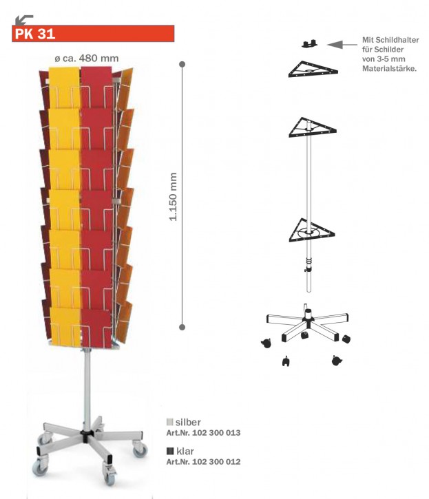 Kartenständer PK 31